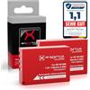 Baxxtar Pro 2X Batteria per Fujifilm NP-W126s NP-W126 X100 V VI, 1140mAh | Batteria per FinePix X100F X100V X100VI X-A5 X-A7 X-A10 X-E3 X-H1 X-M5 X-Pro3 X-S10 XT3 X-T10 X-T20 X-T30 X-T50
