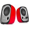 Edifier R12U Mini Set di Altoparlanti, Rosso