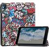 TingYR Cover per Nokia T10 Custodia Tablet, Pelle, Supporto Pieghevole, Protezione all-Inclusive, Custodia per Nokia T10.(CH-03)