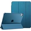 FINTIE Cover Custodia per iPad (A16) 11ª/10ª Gen 11/10.9, Teal | Cover Tri-Fold Sottile e Leggera con Retro Semi-Trasparente, Supporto Stabile, Funzione Auto Sveglia/Sonno, Anti-Impronta