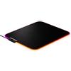 SteelSeries QcK Prism Cloth Mouse pad da gioco, Illuminazione RGB a 2 zone, Illuminazione in tempo reale, Ottimizzato per sensori di gioco, Dimensioni M (320mm x 270mm x 2mm)