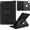 Laywaam Custodia Cover Compatibile con Xiaomi Redmi SE 8.7 Pollici 2024 Modello, 360 Rotating Stand Case Premium Pelle Sottile e leggera