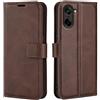 Kezaizhe Custodia per OnePlus Nord CE5 PU Pelle Wallet Protettivo Cellulare Flip Cover per One Plus Nord CE 5 a Portafoglio Telefono con Magnetica (Marrone)