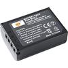 DSTE DE BLX-1 BLX1 Batteria di ricambio compatibile con Olympus OM-1 OM1 Micro SLR Camera OM System