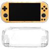 Generic Custodia protettiva per console di gioco TRIMUI Smart Pro S, custodia protettiva in TPU di raffreddamento trasparente anti-goccia custodia per accessori da gioco (trasparente)