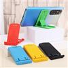 Generic Supporto per telefono mobile da tavolo pieghevole portatile Design universale nero da viaggio supporto per telefono cellulare