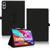 yystao Custodia per tablet DOOGEE TAB G6 MAX da 13,4 pollici, yystao in pelle PU, compatibile con DOOGEE Tablet G6 MAX - Cinghia da polso, design completamente avvolgente, nero