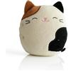 Lazerbuilt Squishmallows Cam The Cat - Altoparlante portatile in peluche, portata Bluetooth di 10 metri, controllo del volume, suono stereo ricco dell'altoparlante, accoppiamento automatico rapido e facile del