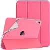 TiMOVO Cover per iPad A16 11. Gen 11&10. Gen 10,9, Anguria Rossa | Custodia TPU Morbido e Sottile, Custodia Protettiva Posteriore Traslucida Opaca, Auto Sveglia/Sonno
