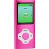 ciciglow Lettore MP3, Schermo da 1,8 Pollici 64 GB Espandibile 8 Ore di Riproduzione Lettore Musicale Portatile Supporto Radio FM Registrazione Libro Elettronico (Rosa)