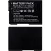 E-yiiviil Batteria di ricambio EN-EL14 compatibile con D5500 D5600 D5300 D5200 D3300 D3200 P7700 1500 mAh (un piece)