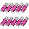Fenglangrong Yaxiny - 10 chiavette USB 2.0 rosa 128MB