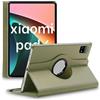 ebestStar - Cover per Xiaomi Pad 6, Pad 6 Pro, Custodia Protezione Rotazione 360, Pelle PU, Dorato