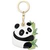 AXFEE Airtags Portachiavi in PU Pelle, Air Tag per GSP Apple-Cane banana | Airtag Cover per Chiavi Zaini e Animale, Portatile, Anti-graffio, Mantiene un Segnale Forte