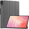 Fitudoos Cover Compatibile con Samsung Galaxy Tab S11 Ultra 14,6, Ultra Sottile Leggero Copertura Intelligente, con Funzione di Supporto,Sospensione/riattivazione automatica,Grigio.