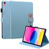 GoodcAcy Custodia Cover Compatibile con Huawei MediaPad T5 10.0 Pollici Tablet fondina in pelle, Custodia per smartphone magnetico in pelle ultra sottile con funzione di supporto, Blu