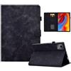 Generic Adatto per ipad10.9 Custodia in pelle Samsung Tab A9plus Piazza Matte Card Holder Custodia protettiva (nero)