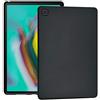 Verco Cover compatibile con Samsung Galaxy Tab S5e 10.5 Case di Silicone Tablet Custodia per il Modello T720 / T725 Astuccio - Nero
