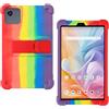 AKNICI Custodia Silicone per ALLDOCUBE iPlay 60 mini Android 15 tablet 8,7 pollici, Protettiva Cover con Supporto Integrato per ALLDOCUBE iPlay 60 mini Android 15 tablet 8,7 pollici, Arcobaleno