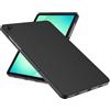 WFTE Cover per Samsung Galaxy Tab A11 Plus 11 Pollici Cover Telefono Morbida TPU Ultra Sottile Elegante Custodia Protettiva Case per Samsung Tab A11+ [Protezione Anticaduta, Antiscivolo] - Nero