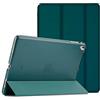 ProCase Cover per iPad Pro 12.9 1a/2a Gen 2017/2015[Vecchio Modello], Auto Svegliati/Sonno,Ultra Sottile e Leggero Custodia Supporto con Retro Semi-Trasparente Copertura Intelligente -Smeraldo