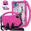 ZORSOME Custodia per tablet Huawei Honor Pad X8A per bambini, resistente e leggera, in EVA, antiurto, con manico protettivo e supporto per Honor Pad X8a (rosso rosa)