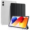 CiimWaa Custodia per Xiaomi POCO Pad M1/ Redmi Pad 2 Pro 12.1 Pollici, Ultra Sottile con Cover Leggero Supporto Leggero PU Case, Auto Sleep/Wake Protettiva Smart Cover, Nero