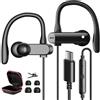 ASKUBSKU Cuffie USB C con Archetto per iPhone 17 16e 15 5G,In Ear Auricolari Tipo C | Auricolare con Cavo Microfono per Galaxy A57 A37 A55 A35 Samsung S26 Pixel 10 9 Xiaomi POCO X8 Pro per Fitness,Corsa,Palestra