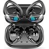 Matast Cuffie Bluetooth, Auricolari Bluetooth 5.4 Sport con 3D HiFi Stereo, 50 Ore Cuffie Wireless In Ear Cancellazione Rumore ENC e 4 HD Mics, Cuffie Senza Fili con LED Display, IP7 Impermeabile Cuffiette