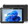 Kayoote ST11 Pro Win 11 Pro Rugged Tablet, 10.1 Celeron N5100, IP65 Waterproof, 8 GB RAM 256 GB ROM Inventory PDA, NFC Reader, 4G, WiFi, 6000 mAh Pad