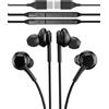 zoyuzan USB C - Auricolari cablati (set di 2) tipo C jack jack per cuffie da gioco auricolari sportivi audio con filo kit a mano libera musica auricolari compatibili per Samsung Xiaomi Redmi
