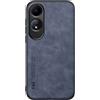 Kepuch Silklike Cover per Oppo A60 4G - Custodia Case Piastra Metallica Incorporata - Blu