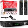 Hd-line HD DVB S2 Satelliti Ricevitori + Telecomando Intelligente, Satellite Digitale (DVB-S/S2, HDMI, SCART, 2x USB 2.0, Full HD 1080p) Solo per i canali tedeschi