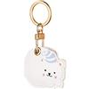 AXFEE Airtags Portachiavi in PU Pelle, Porta Air Tag per GSP Apple | Airtag Cover per Chiavi Zaini e Animale, Portatile, Anti-graffio, Mantiene un Segnale Forte- Orso
