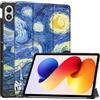 Vakarey Cover per Xiaomi Redmi Pad 2 Pro 12.1 Pollici Ultra Sottile Intelligente Custodia Tablet,Cielo Stellato