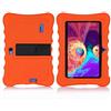 AKNICI 7 Pollici Cover Custodia Case per Haehne 7 Pollici Tablet PC/LAMZIEN Tablet da 7 Pollici/JINYJIA 7 Pollici/ZONKO 7 Pollici/ANTEMPER 7 Pollici/Y88X PRO/Pritom 7, Arancia