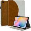 Succtopy Cover per Samsung Galaxy Tab S6 Lite 2024 2022 2020 10.4 Pollici Custodia in Pelle PU con Funzione di Supporto Case per SM-P620N/P625N/P610N/P613N/P615N Protettiva con Portapenne Marrone