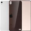Asgens Nero Trasparente Cover per iPad Mini 6 8.3'' 2021, Cover in Silicone Sottile TPU Flessibile Flessibile Antigraffio Copertura Posteriore per iPad Mini 6a Generazione Modello A2567/A2568/A2569