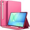 JETech Custodia per Samsung Galaxy Tab S10 Lite/S10 FE/S9 FE 10,9, Rosa | Supporto Multi-Angolo, S Pen Holder, Cover Protezione Sottile, Auto Svegliati/Sonno