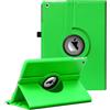 World Biz Custodia rotante per 10,2 (9a/8a/7a generazione, 2021/2020/2019), rotazione a 360 gradi, funzione di accensione/spegnimento automatico per Apple iPad 10.2 (verde)