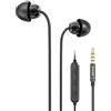 ANFLOWE - Cuffie Auricolari In-Ear con Filo e Microfono per Dormire, Suono Puro, Antirumore, Design Piccolo e Leggero, Jack da 3,5 mm