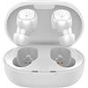 TEEKU Cuffie wireless Bluetooth 5.0 con scatola di ricarica portatile, abbinamento colori macaron, auricolari cuffie wireless ad alto volume (bianco, taglia unica)