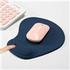 Generic Tappetino per mouse, tappetino per mouse con supporto per il polso in gel, comodo tappetino ergonomico per mouse con base antiscivolo in PU per ufficio e casa, computer portatile