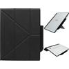ZhaoCo Custodia per reMarkable 2 Paper Tablet da 10.3 Pollici Uscita 2020, Sottile e Leggera libro Folio Cover in Pelle PU con Portapenne Incorporato - Nero