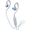 Pioneer SE-E6BT(L) Cuffie in-ear senza fili (6 ore di riproduzione, wireless, Bluetooth, IPX4, applicazione Notification App), blu