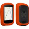 kwmobile Custodia Compatibile con Garmin Edge 840 / Edge 540 - Cover Navigatore Bici - Bumper Antiurto per Navigatore GPS - Silicone arancione