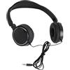 ERYUE Cuffie Regolabili, Padiglioni Girevoli, Cuffie Leggere Pieghevoli con Cuffie Antirumore Delicate Sulla Pelle, Applicabili a Smartphone, Tablet, MP3/MP4, Laptop, Comode da