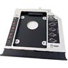 NIGUDEYANG 2nd HDD SSD Hard Drive Optical bay Frame Caddy Tray Fit For Lenovo IdeaPad 110-15ACL 110-14ACL con lunetta abbinata pannello frontale + supporto staffa in metallo