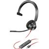 PLT Poly Headset Blackwire C3310-M Mono USB-C/A Teams
