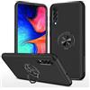 SORAKA Custodia per Samsung Galaxy A30s/A50/A50s con supporto ad anello invisibile e piastra metallica per supporto magnetico per auto Custodia robusta di grado militare Custodia protettiva antiurto